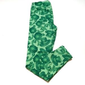 lularoe St Patricks Day leggings TC
